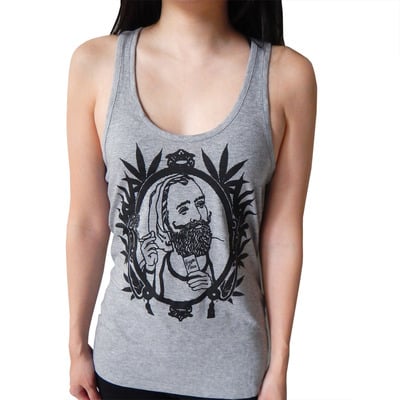 Zig zag man racerback tank top