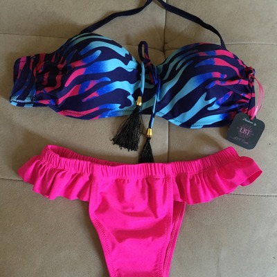 Neon animal print small 