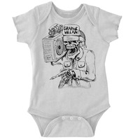 Graphic VIllain boombox Onesie or Toddler shirt - Thumbnail 1
