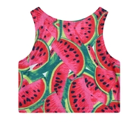 Free Shipping-WATERMELON CROP TOP - Thumbnail 1