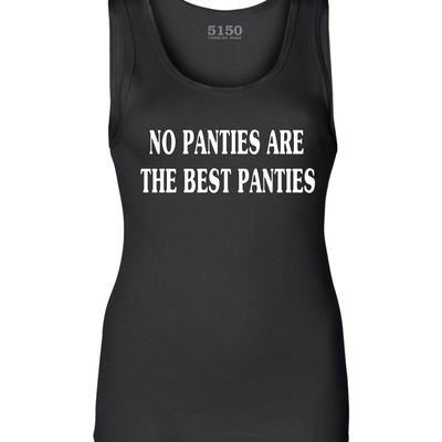 No panties ladies tank # 9012