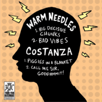 WARM NEEDLES / COSTANZA "SPLIT" 7-INCH - Thumbnail 2