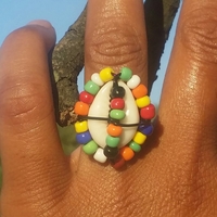 Rainbow Cowrie Bling - Thumbnail 1
