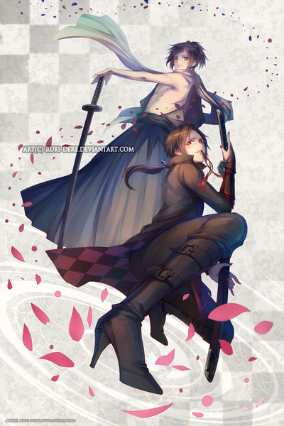 Touken Ranbu: KashuuXYasuada poster 12x18"