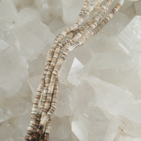 Tri-colored Heishi Shell Necklace - Thumbnail 1