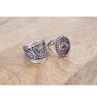 Twisty Tibetan Cuff - Thumbnail 1