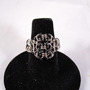 "Triple-Stacked" Byzantine Mesh Ring (fine silver) - Thumbnail 3