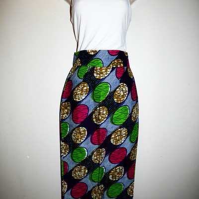 Avocado midi skirt - Thumbnail 4