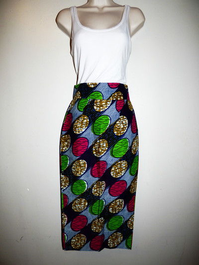 Avocado midi Skirt