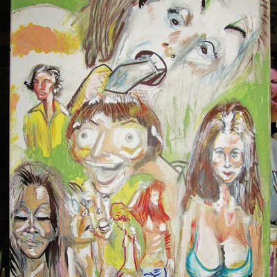 Beyond the valley of the dolls fan art painting