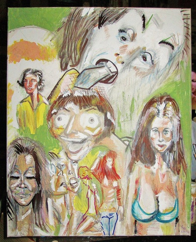 Beyond the Valley of the Dolls fan art painting