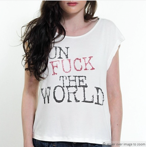 unf*ck the world - the tee