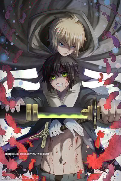 Owari No Seraph Poster 12x18'' Glossy