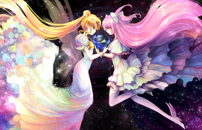 Sailor Moon Serenity and Godoka Ultimate Madoka Poster 12x18'' Glossy