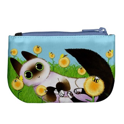 Dandelion Cat Coin Purse