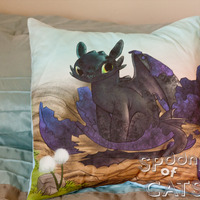 Baby Toothless Pillowcase - Thumbnail 1