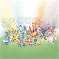 Eeveelution Birthday Pillowcase - Thumbnail 3