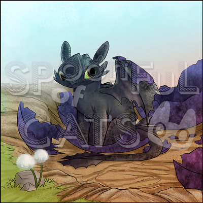 Baby toothless pillowcase