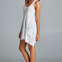 Burnout Tunic Dress Coverup - Thumbnail 2