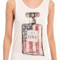 American Flag Perfume Tank - Thumbnail 1