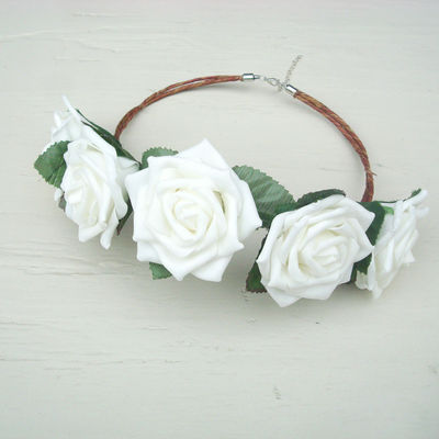 White rose garland ♥