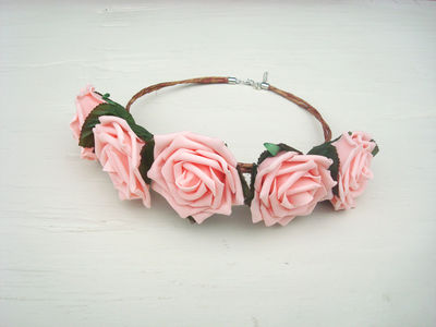 Pink Rose garland ♥