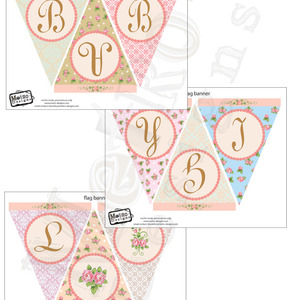 Shabby Chic Baby Shower Party Decorations - Thumbnail 4