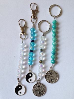 Yin Yang Keychains