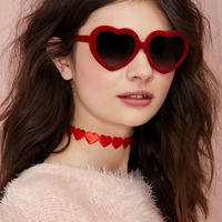 LOLITA Heart Sunglasses - Thumbnail 3