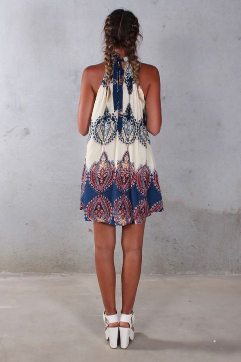 Bohemian Floral Dress