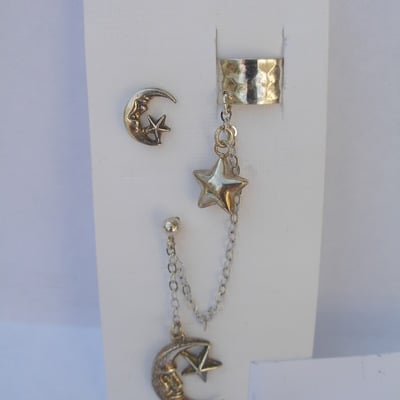 Moon/star cuff - Thumbnail 5