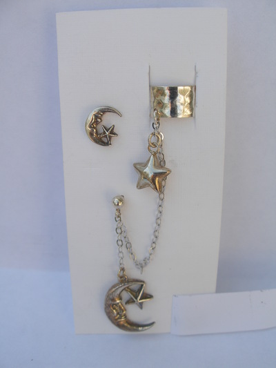 Moon/Star Cuff