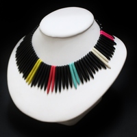 color block Spike necklace  - Thumbnail 1