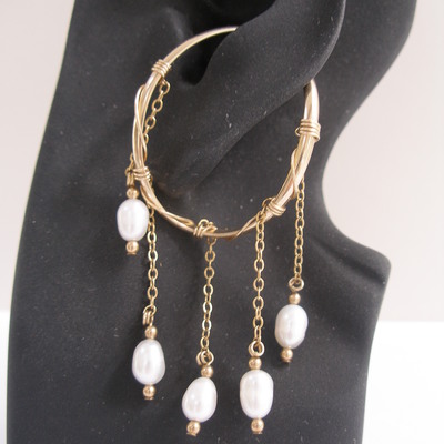 Lara - 5-bead freshwater pearl - Thumbnail 5