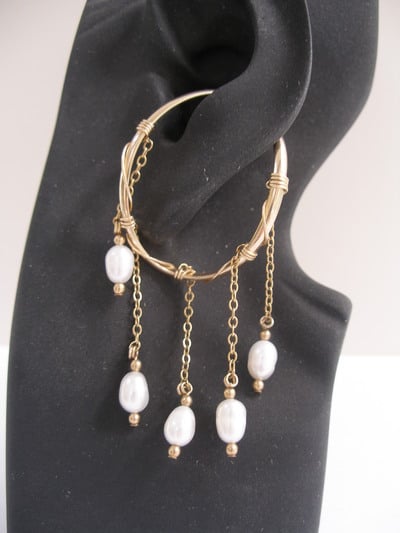 Lara - 5-Bead Freshwater pearl