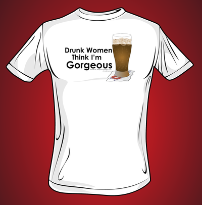 Drunk women think i'm gorgeous - men