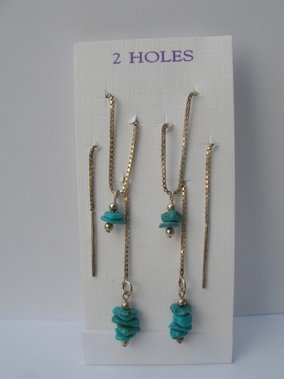 Turquoise - 2 hole