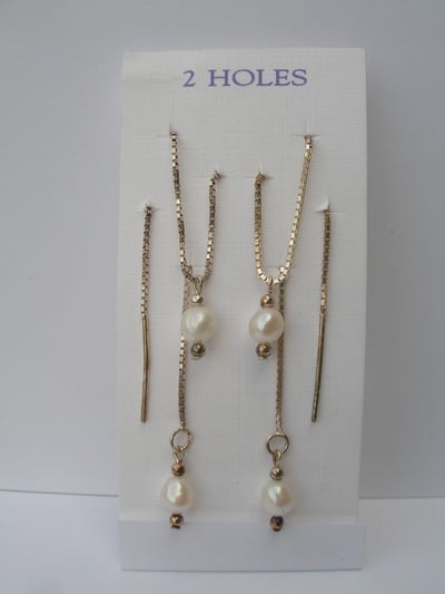 Freshwater Pearl - 2 hole