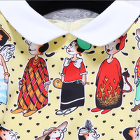 Peter Pan Collar Dress - Thumbnail 2