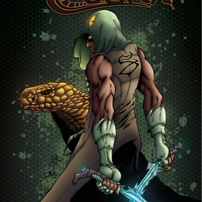 Hooded cobra #1 art print