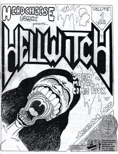 Hellwitch Comic Book