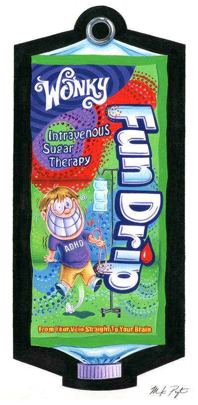 #15 Fun Drip Final Art - Wacky Packages 2014 Series 1