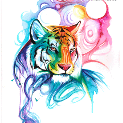 Tiger spirit - print