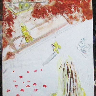 Why do you need japanese steel?  a painting