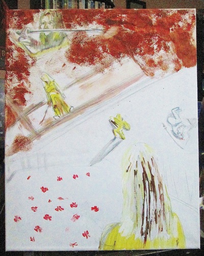 Why do you need Japanese steel?  a painting