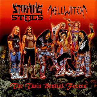 The Twin Besti*l Forces - Hellwitch/Storming Steels Split (2008)
