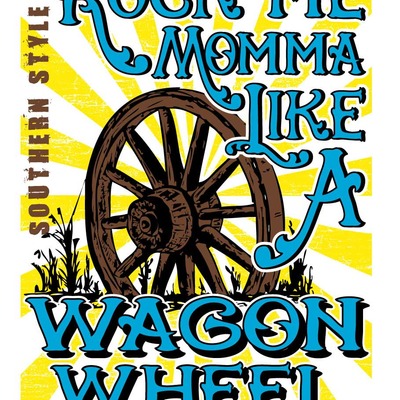 Wagon wheel white