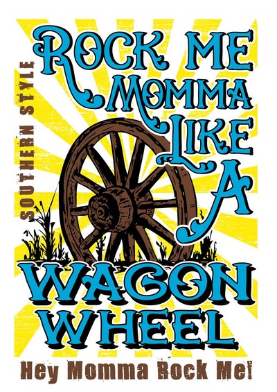 Wagon wheel white