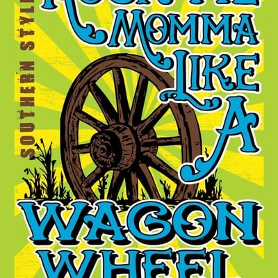 Wagon wheel lime