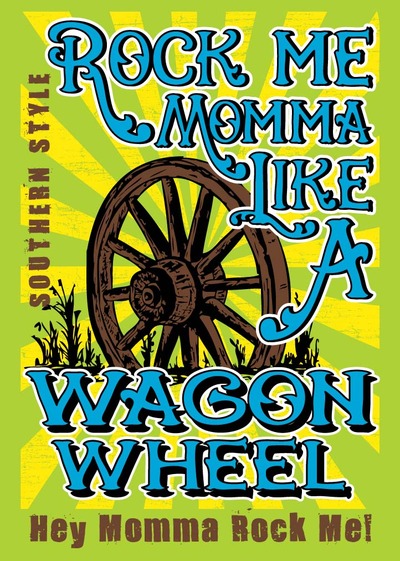 Wagon wheel lime